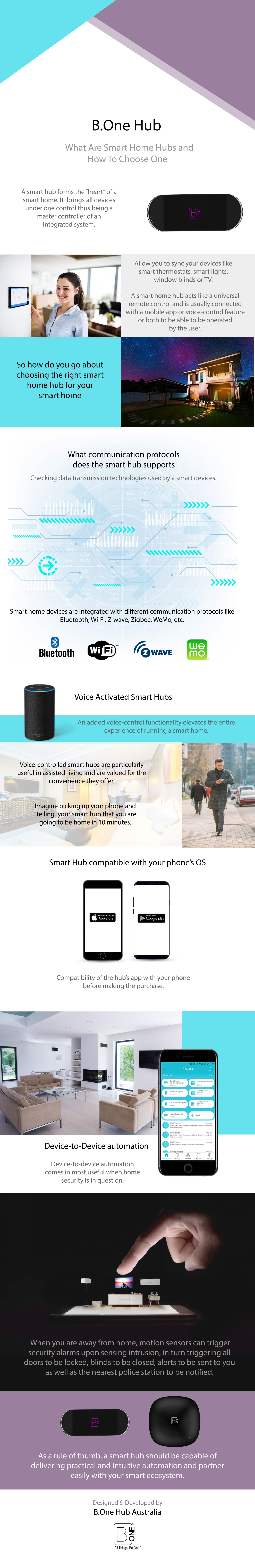 What Are Smart Home Hubs And How To Choose One Infographics